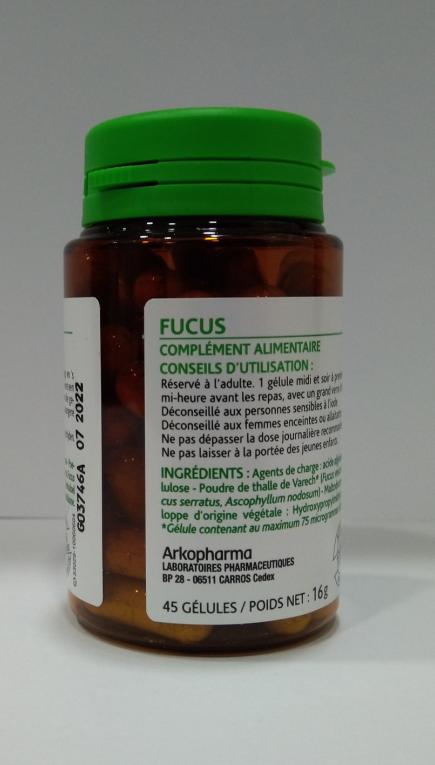 Arkogélules Fucus